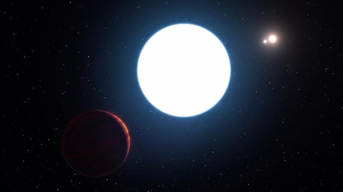 En este nuevo y exótico sistema, un observador experimentaría o constante luz solar, o amaneceres y atardeceres triples cada día, en función de las estaciones, más duraderas que una vida humana.