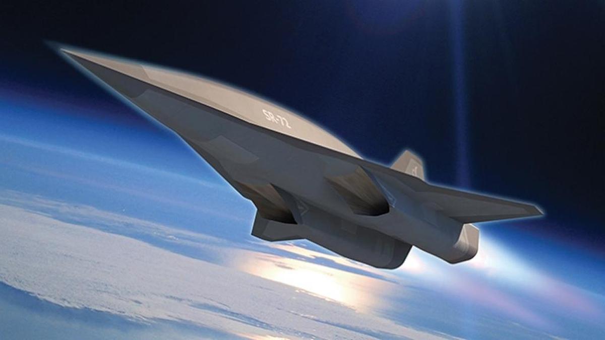 Concepto artístico del SR-72 de Lockheed Martin.