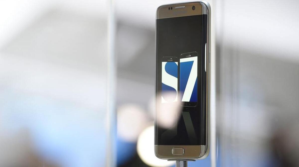 El nuevo modelo de Samsung Galaxy S7.