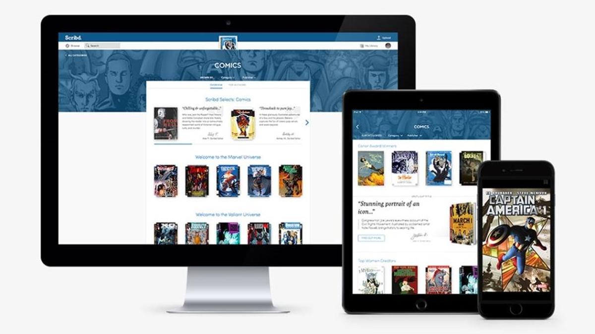 Scribd, una inmensa biblioteca digital de publicaciones con millones de obras a su disposición y capacidad para poder subir contenidos nosotros mismos, ya sea para consumo propio o con la intención de compartirlo con los demás.
