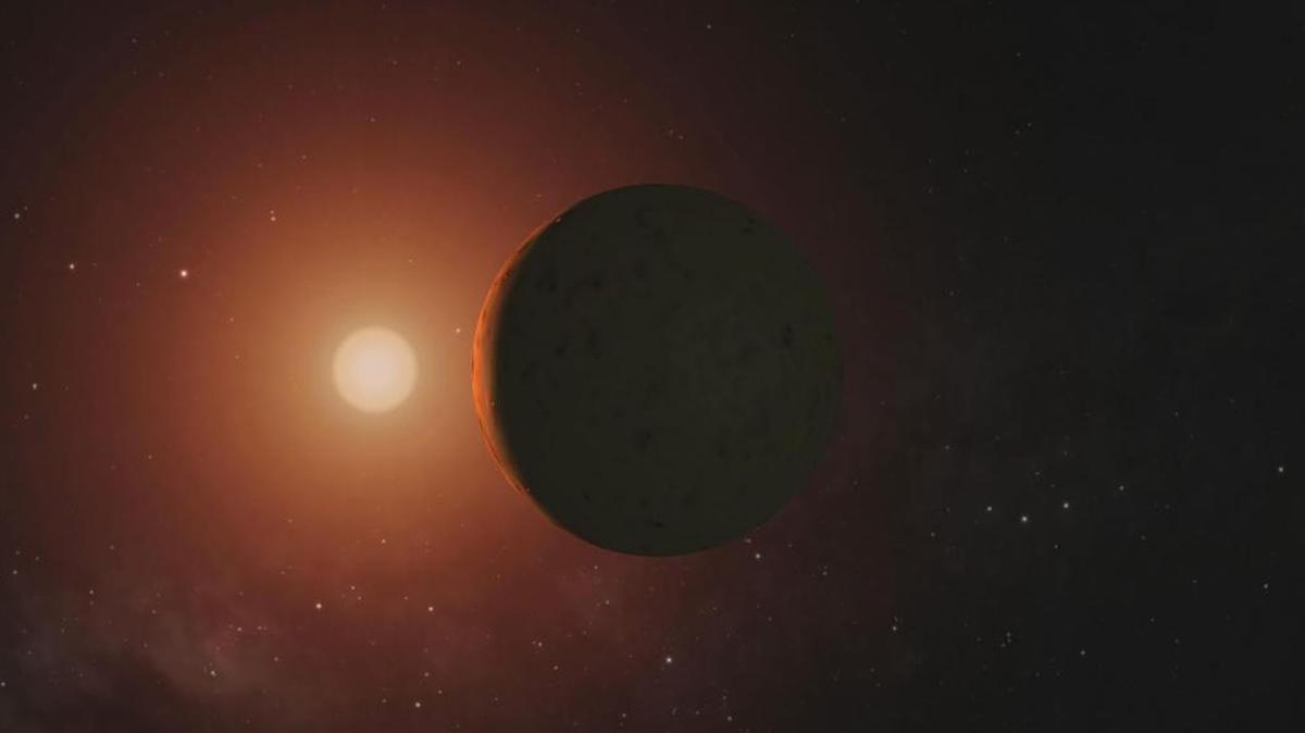 Ilustración conceptual de un artista de la NASA, obtenida el 23 de febrero de 2017 muestra cada uno de los siete planetas que orbitan TRAPPIST-1, una estrella enana.