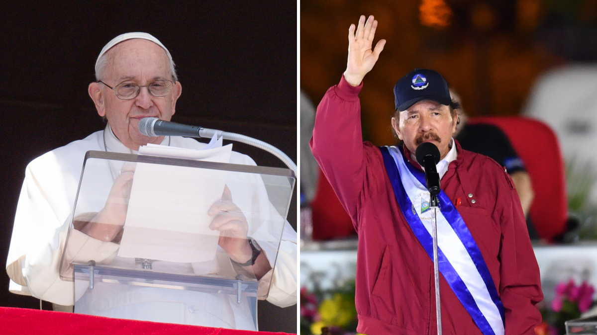 El Gobierno nicaragüense de Daniel Ortega suspendió las relaciones diplomáticas con el Vaticano después de que el Pontífice calificara de “dictadura grosera” y “dictadura hitleriana” al régimen sandinista.