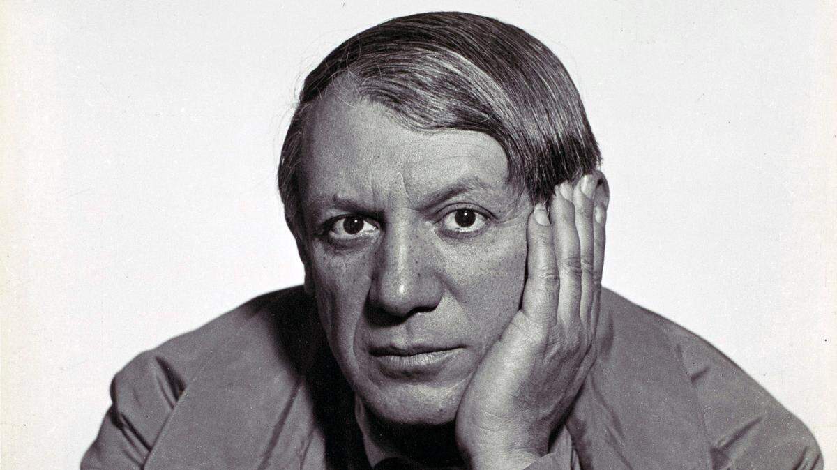 Una fotografica de Pablo Picasso tomada por Man Ray en 1933, en el Museo Metropolitano de Arte de Nueva York.