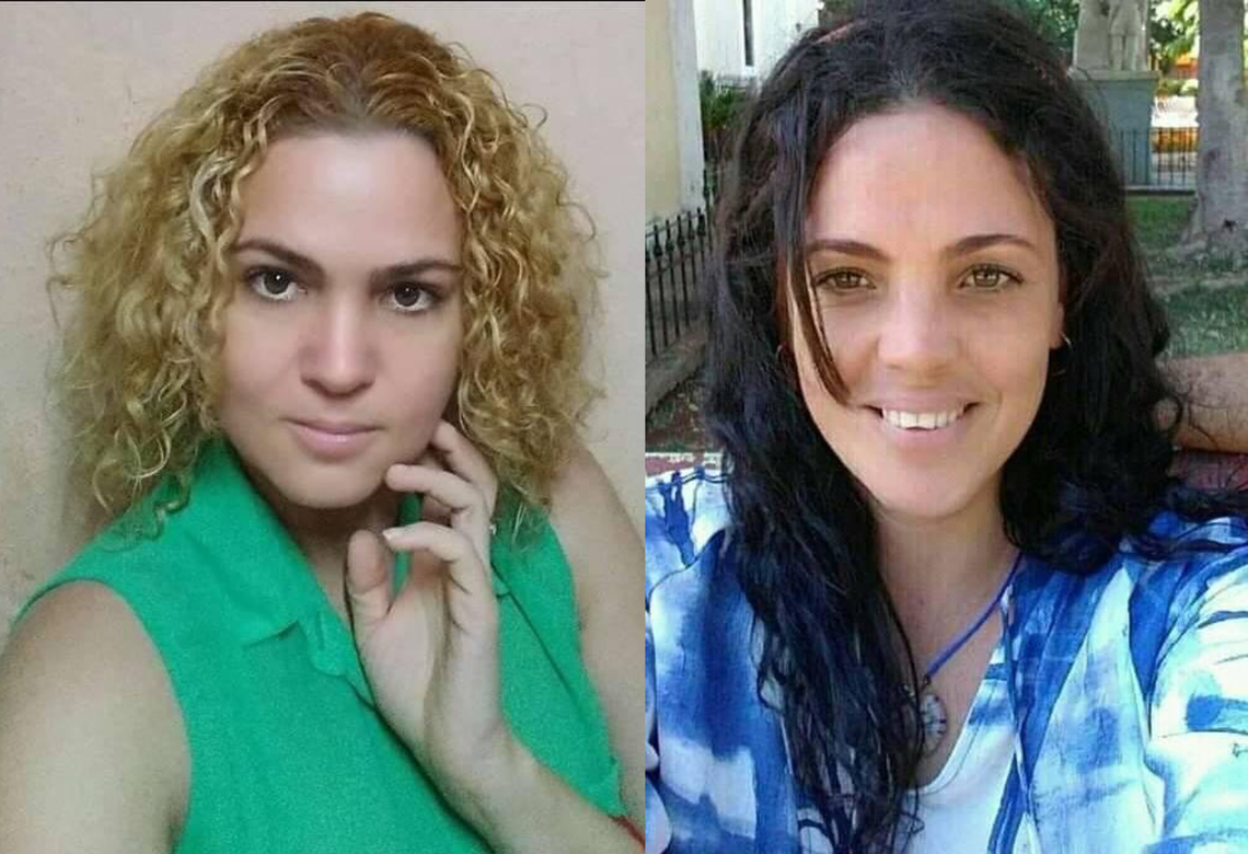 La poetisa María Cristina Garrido y su hermana Angélica Garrido fueron encarceladas y torturadas por el solo hecho de protesta en Cuba y exigir libertad.