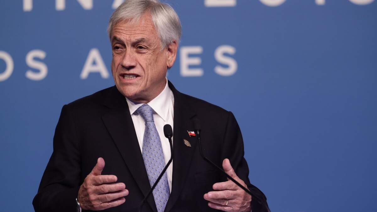 El presidente de Chile, Sebastián Piñera, participa en la Cumbre del G20 el 30 de noviembre en Buenos Aires.