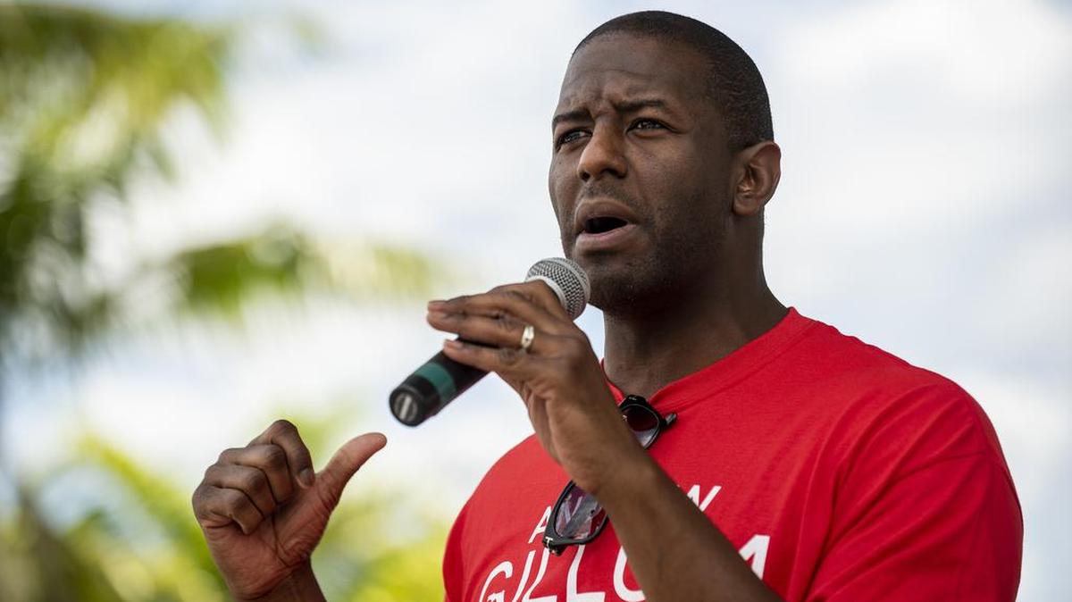 El alcalde de Tallahassee, Andrew Gillum, demócrata, aspira a la gobernación de la Florida.