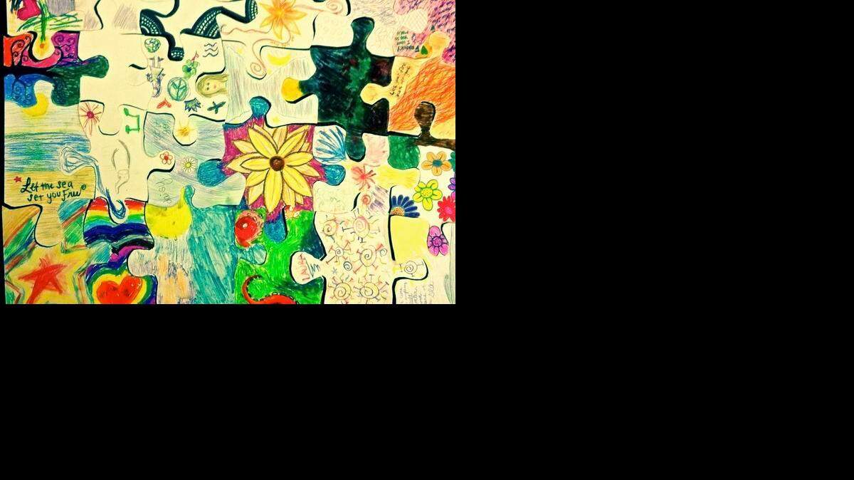 
Collage de los estudiantes de la Universidad de Florida durante el curso de Spirituality and Creativity in the Healthcare.
