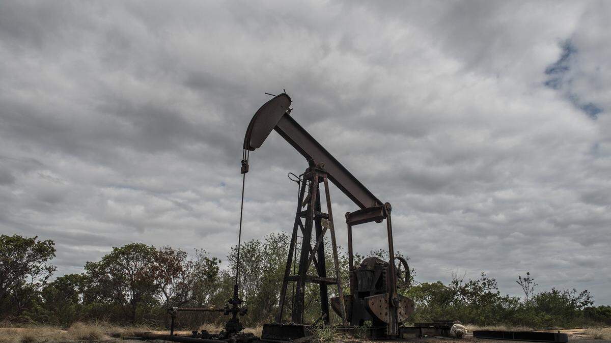 Un pozo petrolero en la Faja del Orinoco de Venezuela, en El Tigre, Venezuela, el 24 de mayo de 2018. (New York Times)