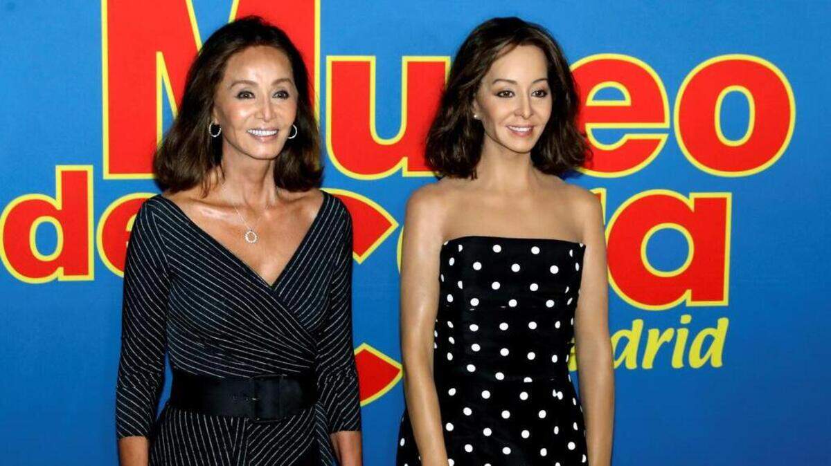 Isabel Preysler inaugura el jueves su escultura en el Museo de Cera de Madrid.