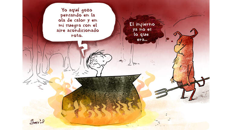 La ola de calor nos tiene locos