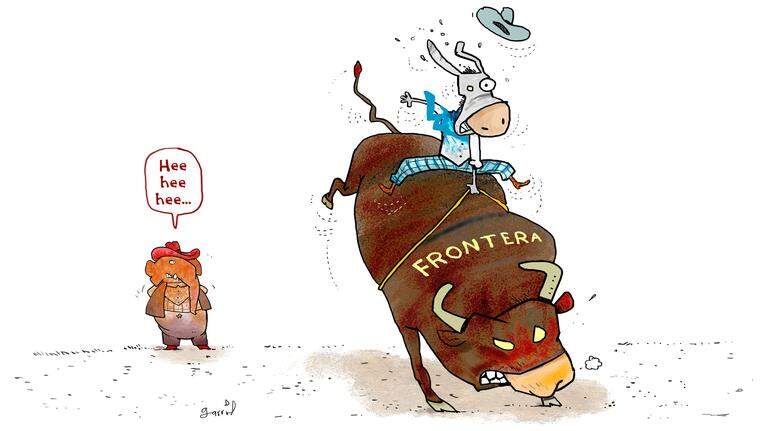 La frontera es un toro indomable para los demócratas. Y los republicanos solo miran