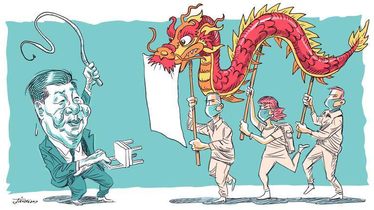 Las protestas contra las medidas COVID en China ponen en apuros a Xi