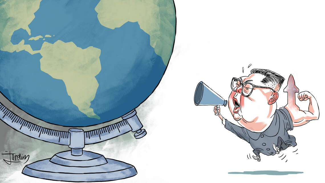 El dictador norcoreano otra vez busca la atención mundial | Galería de Caricaturas