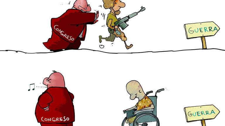 Ignorando a los veteranos de guerra después de su sacrificio
