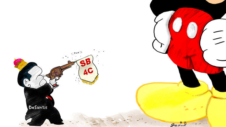 Mickey Mouse es un rival formidable para el gobernador DeSantis