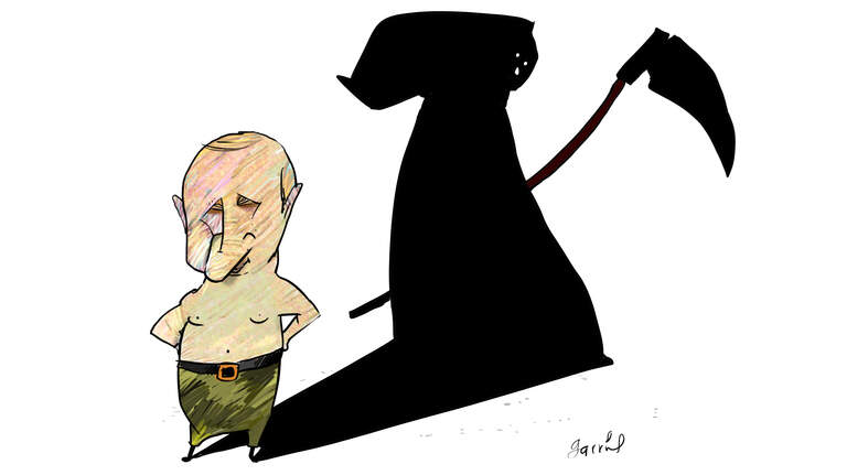 Vladimir Putin, la sombra de la muerte