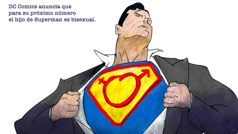 ‘Todo el mundo necesita héroes’, DC Comics anuncia que el hijo de Superman es bisexual