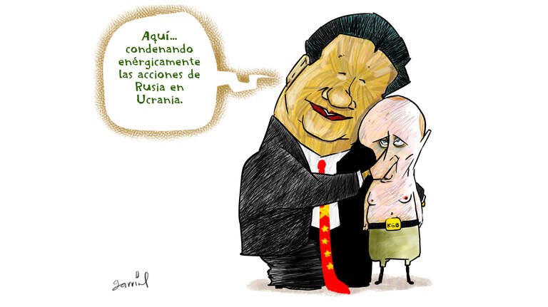 China dice que no está ni a favor ni en contra de Rusia, sino todo lo contrario