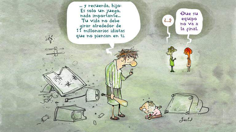 Tranquilo, no pasa nada si mi equipo no va a la final del Mundial