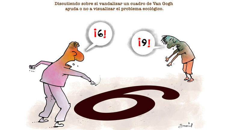 El ataque a la obra de Van Gogh es un acto demencial