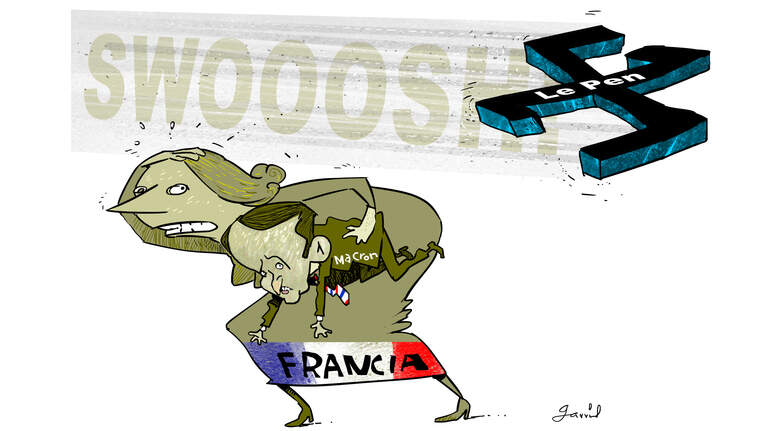 Francia se salva de que la derecha fascista tome el poder