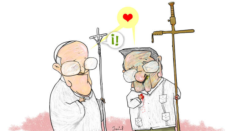 Papa Francisco y su ‘relación humana’ con el dictador cubano