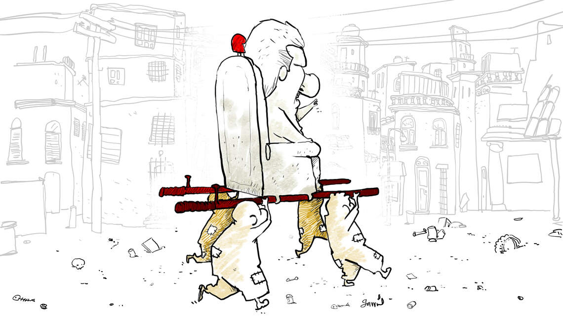 Díaz-Canel se pasea por una Cuba arruinada como si fuera un faraón | Galería de Caricaturas