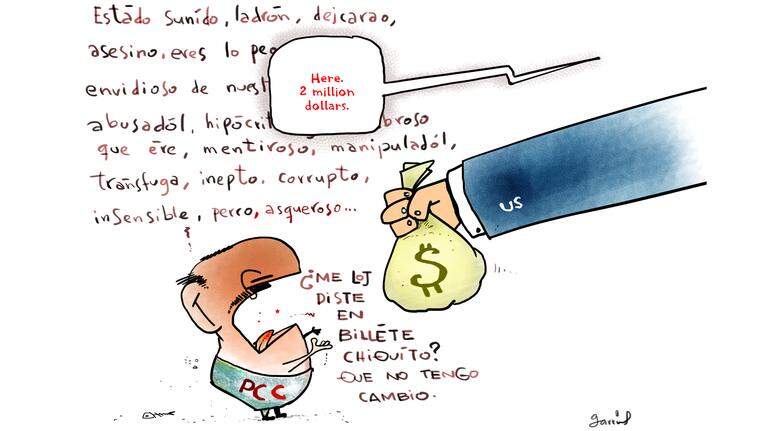 El régimen cubano no tiene problemas en aceptar $2 millones de su ‘enemigo’ EEUU