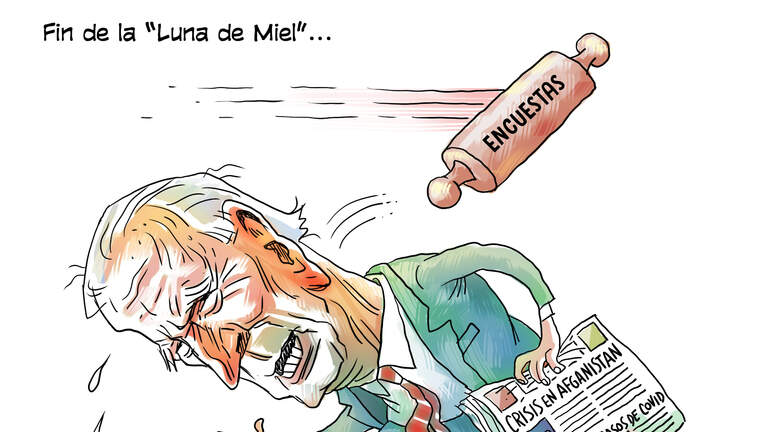 ¿Se acaba la luna de miel de Joe Biden?
