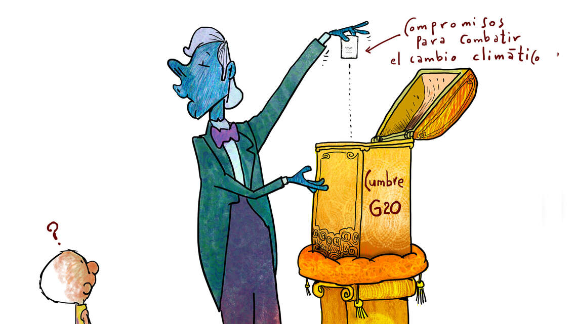 Poco ruido y aún menos nueces en la cumbre climática | Galería de caricaturas