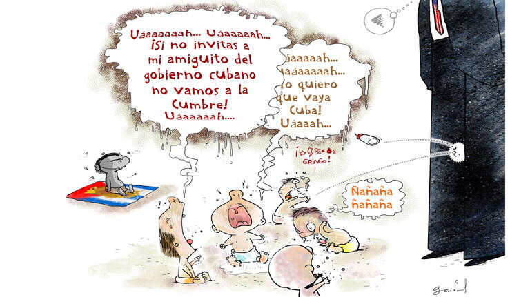 La cumbre de los niños llorones y  malcriados