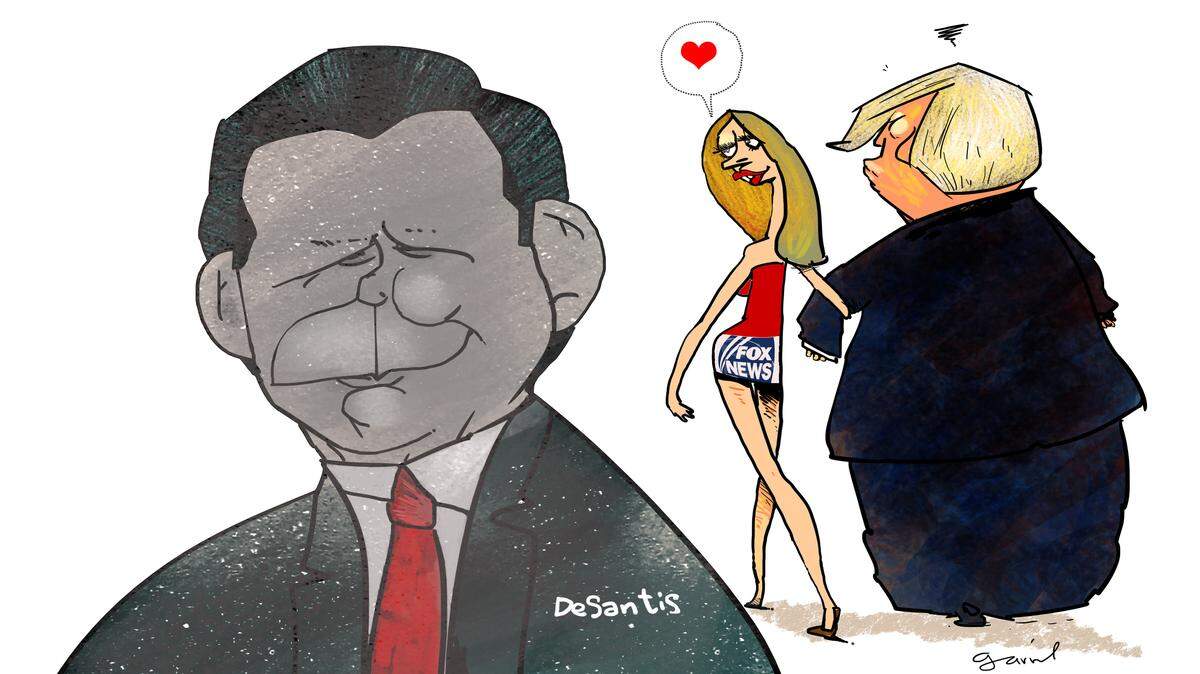 Fox News se ‘cansa’ de Trump y empieza a coquetearle a DeSantis