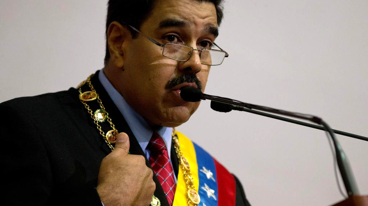 El presidente de Venezuela, Nicolás Maduro. 