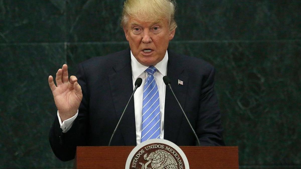 El candidato republicano Donald Trump ha mantenido una retórica radical contra la inmigración ilegal después de su reciente visita a México.