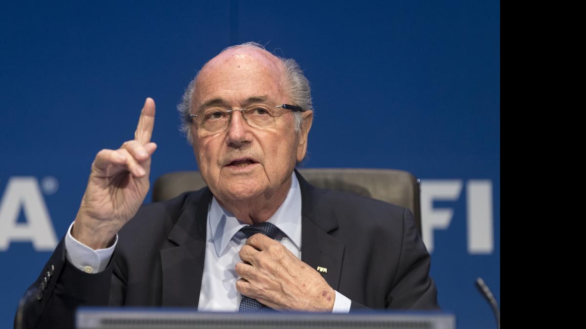 
El presidente de la FIFA, Joseph S. Blatter, habla con la prensa en la ciudad suiza de Zurich, el 30 de mayo.
