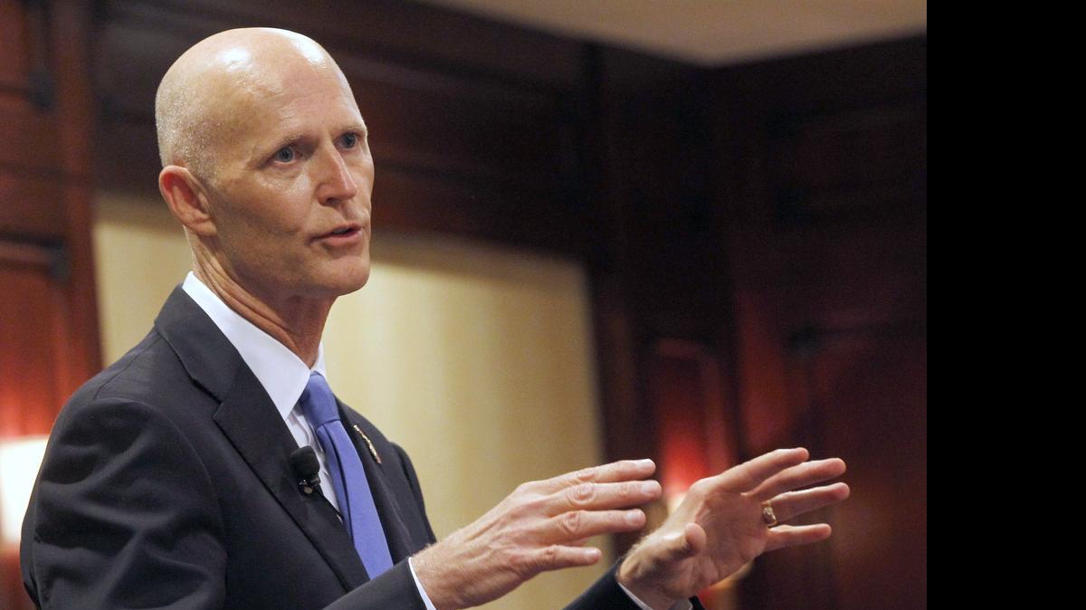 
El gobernador de la Florida, Rick Scott. 