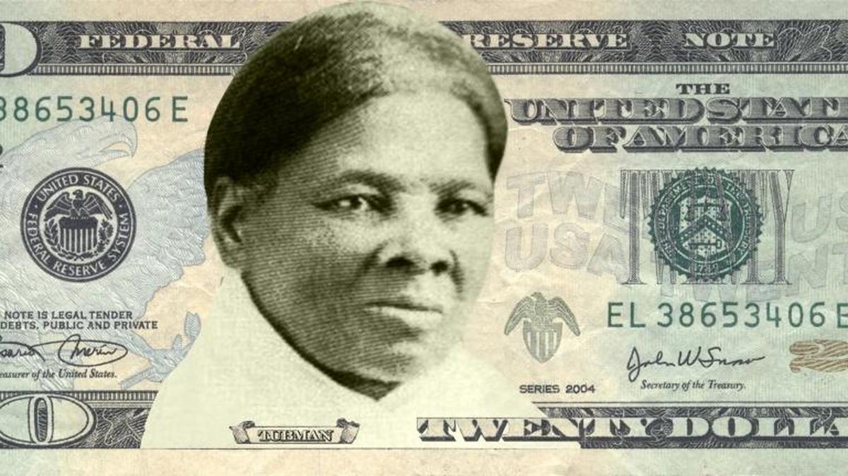 La abolicionista Harriet Tubman aparecerá en el nuevo billete de $20, reemplazando al presidente Andrew Jackson.