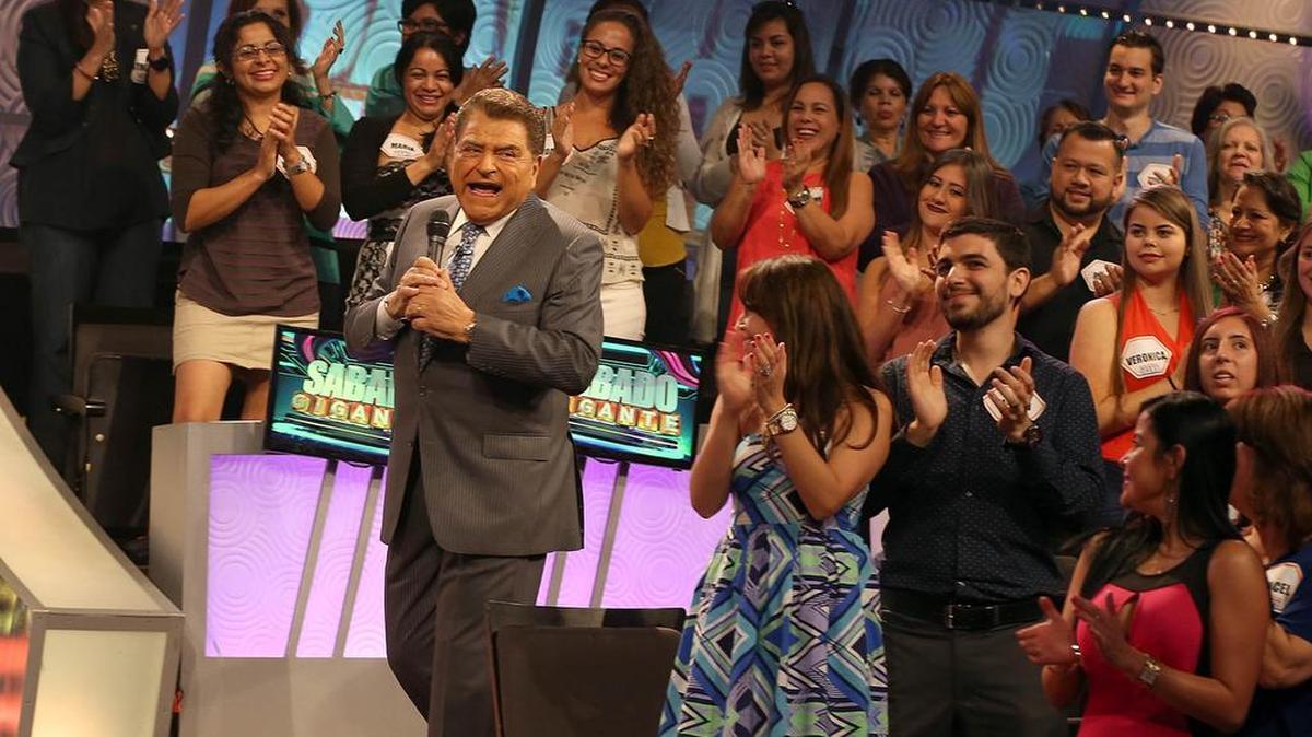 El célebre animador chileno Mario Kreutzberger, más conocido como Don Francisco, presenta un programa de ‘Sábado Gigante’ en septiembre del 2015, poco antes de que el popular show saliera del aire.