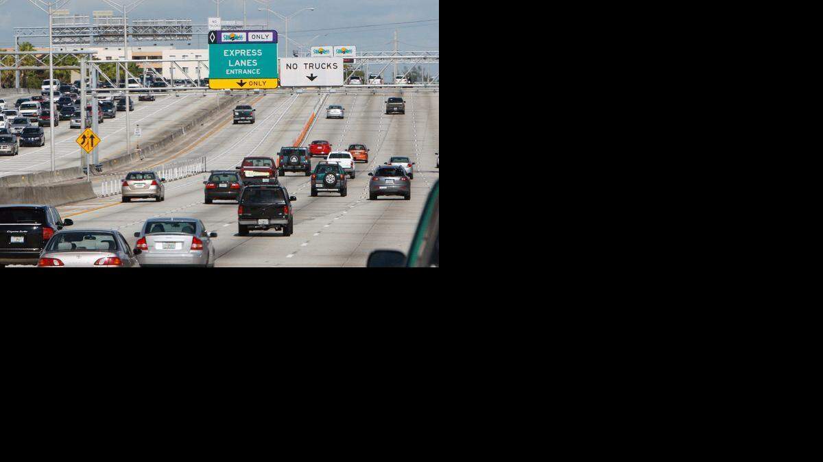 
Los choferes que entran o salen inesperadamente en las sendas rápidas de la I-95 pueden causar graves accidentes.
