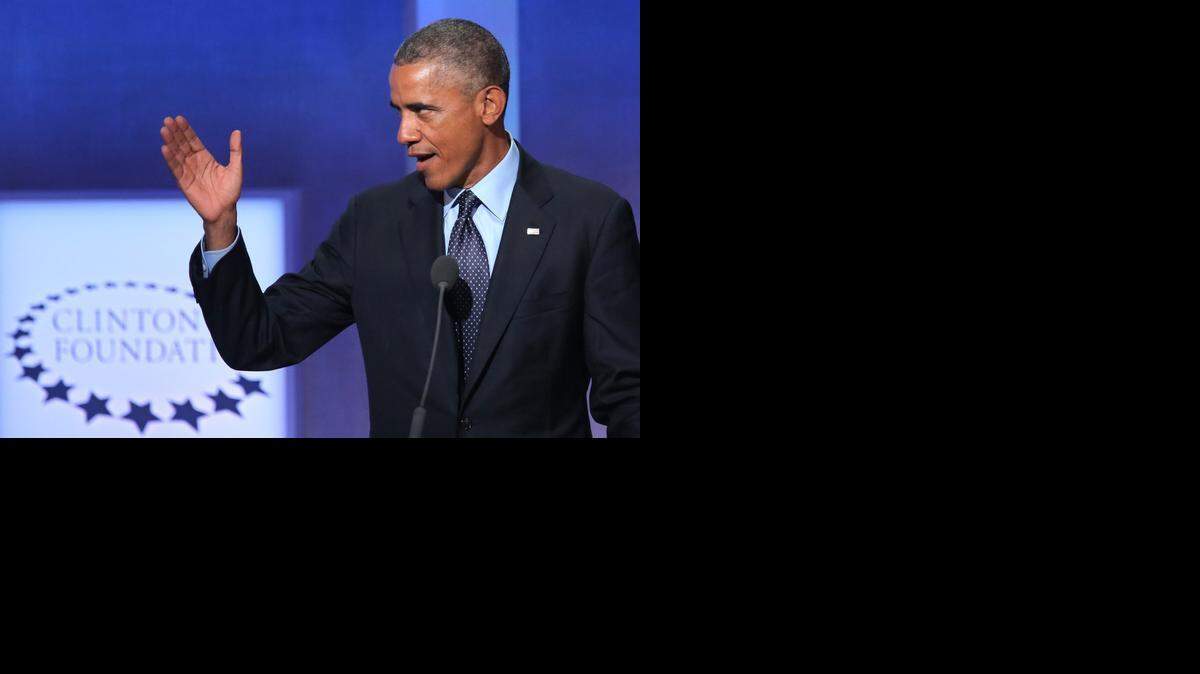 
El presidente Barack Obama participa en la reunión anual de la Iniciativa Global Clinton el 23 de septiembre en Nueva York.
