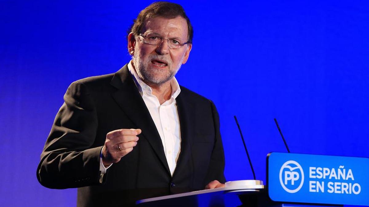 Mariano Rajoy, presidente del gobierno español.