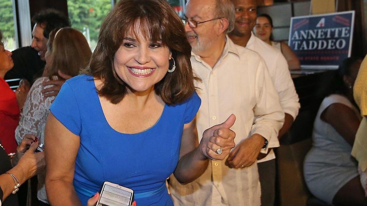 La demócrata Annette Taddeo ganó la elección especial por el Distrito 40 del Senado de la Florida.