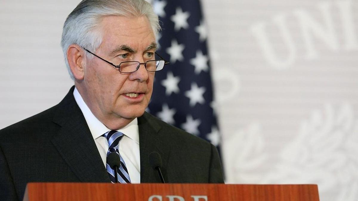 El secretario de Estado de EEUU, Rex Tillerson, no ve mejoras en los derechos humanos en Cuba.