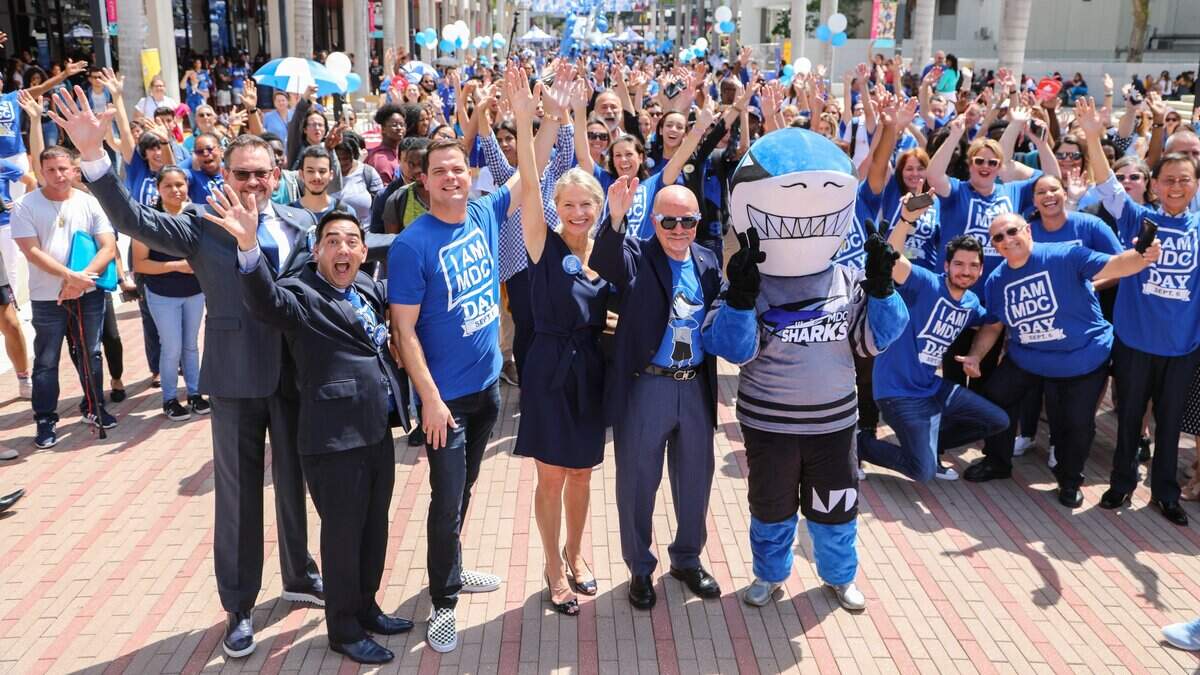 La comunidad de Miami Dade College celebra el “I am MDC Day 2018” (Soy del MDC), el 6 de septiembre de 2018.