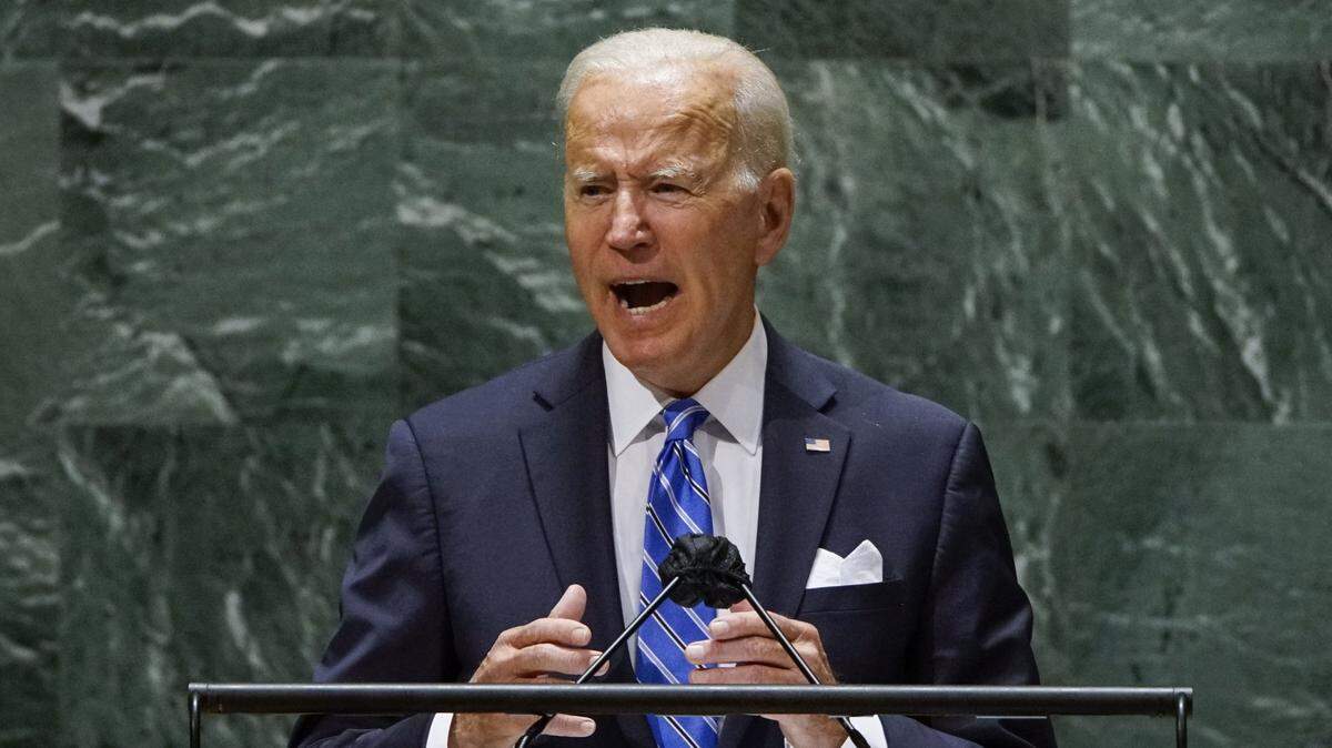 El presidente de Estados Unidos, Joe Biden, tiene pensado hacer una Cumbre de Democracias para promover las libertades básicas en todo el mundo, sin embargo debe tener cuidado de no invitar a autócratas que podrían ser una contradicción al mensaje de la cumbre. En la foto, Biden da un discurso ante la sesión 76 de la Asamblea General de las Naciones Unidas, el 21 de septiembre de 2021, en Nueva York.