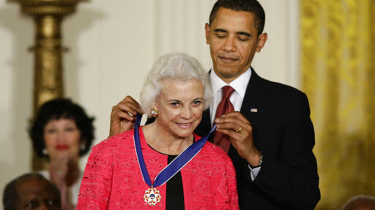 Barack Obama, Sandra Day O'Connor