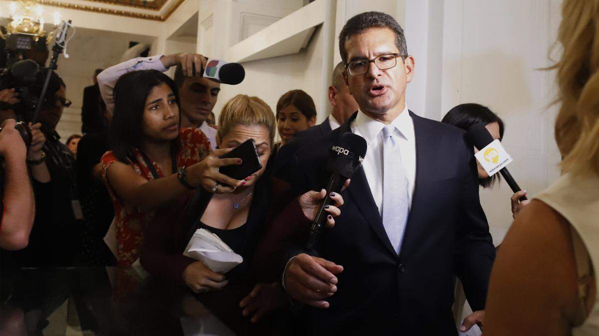 The election of Pedro Pierluisi as governor of Puerto Rico is an opportunity to relaunch relations between the island and the Dominican Republic. In the photo, Pierluisi in a photo from August 2, 2019.