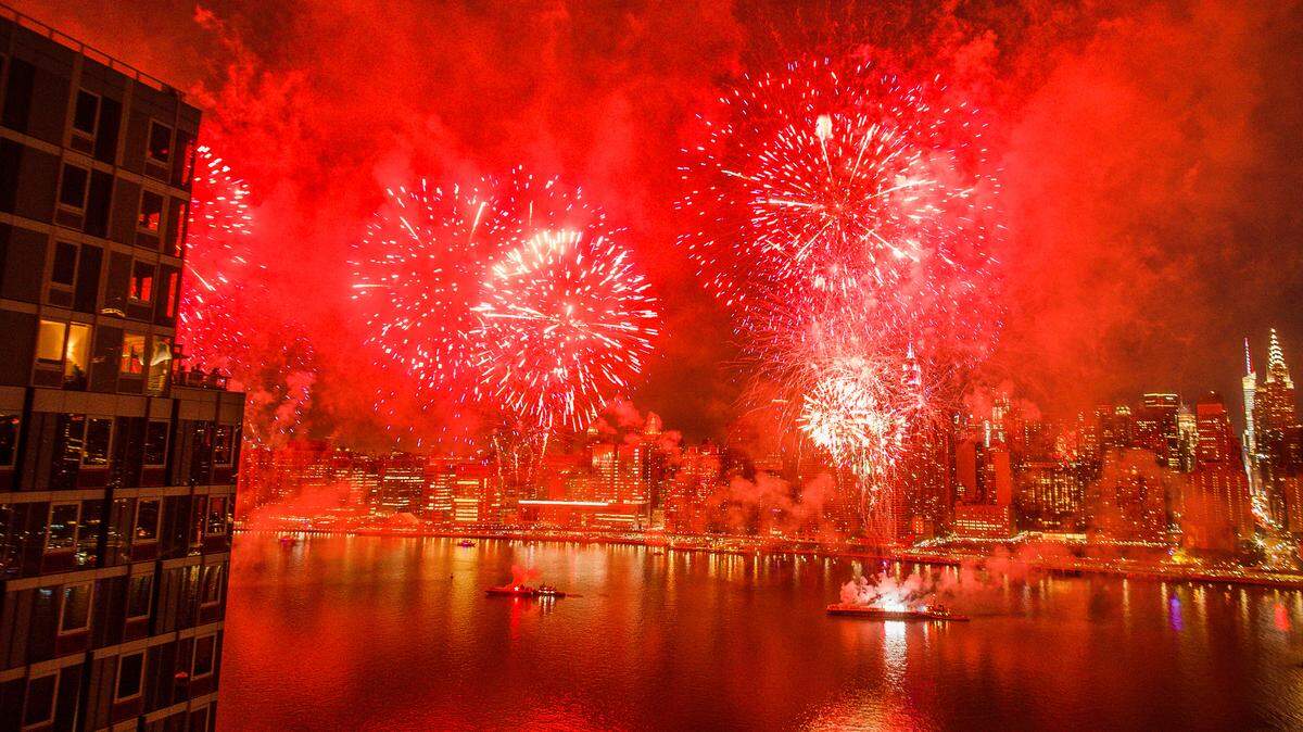 Imagen de la celebración de la Independencia de Estados Unidos, el 4 de julio de 2018 en Nueva York.