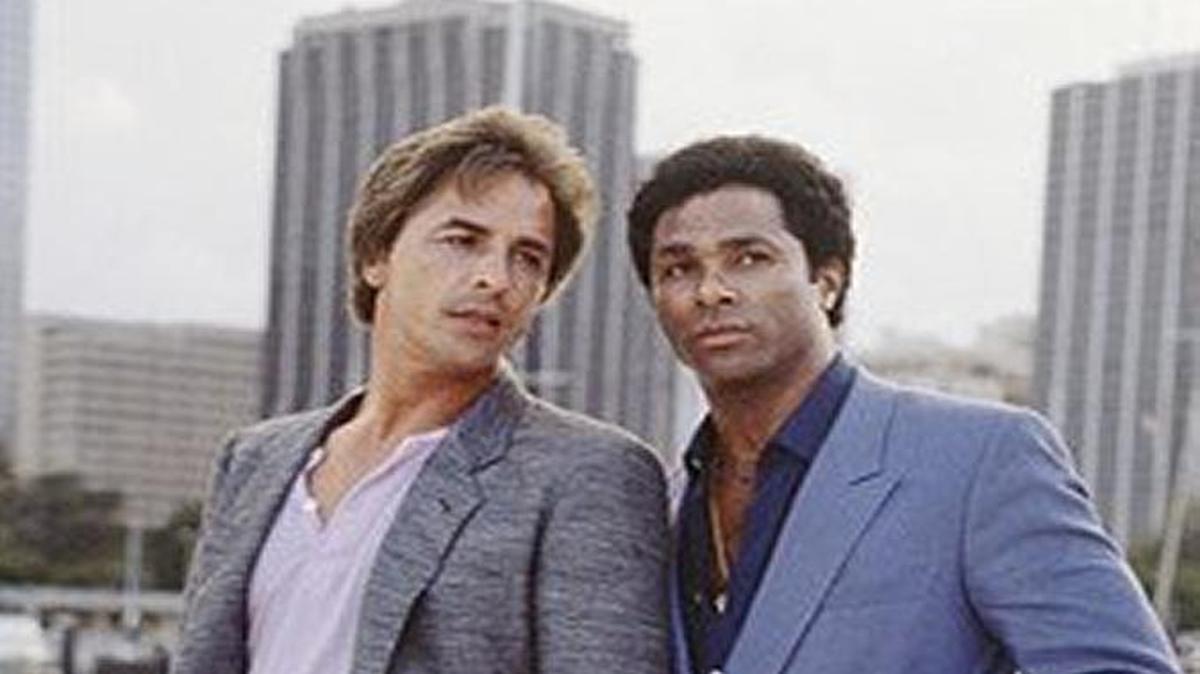 Don Johnson y Philip Michael Thomas en ‘Miami Vice’.