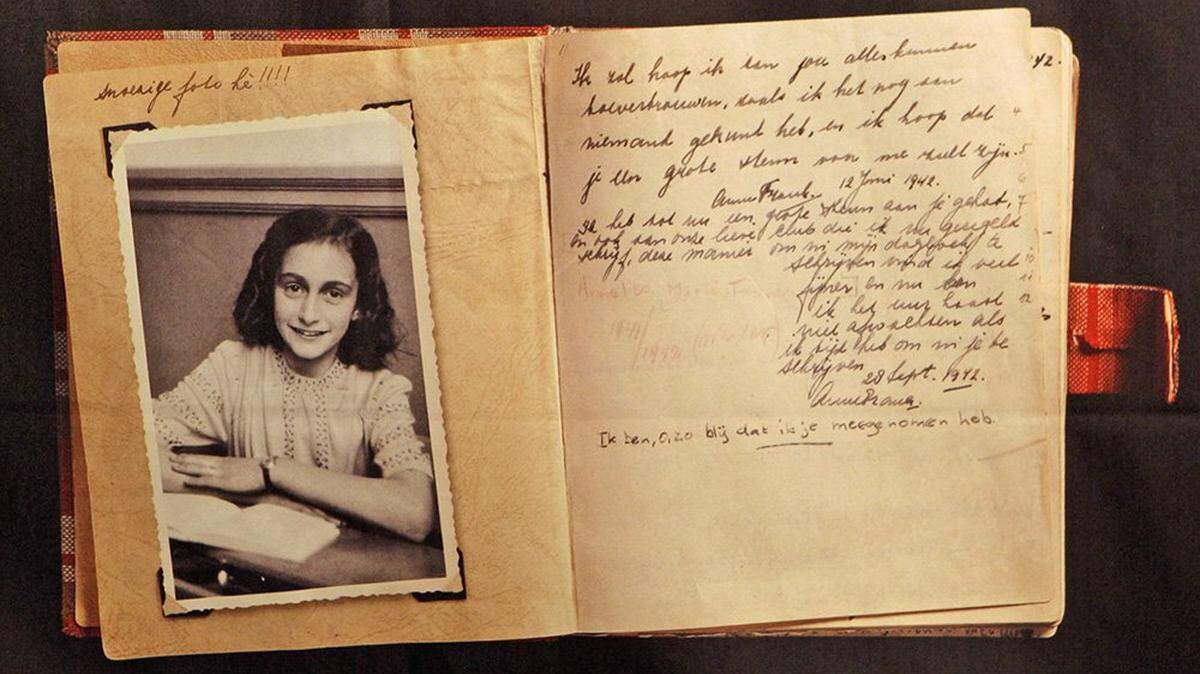 FILE - This June 12, 2009 file photo, shows a photo of Anne Frank at the opening of the exhibition: “Anne Frank, a History for Today”, at the Westerbork Remembrance Centre in Hooghalen, northeast Netherlands. A new study by the Anne Frank House museum in Amsterdam said Friday, Dec. 16, 2016, there is no conclusive evidence that the Jewish diarist and her family were betrayed to the Netherlands’ German occupiers during World War II, leading to their arrest and deportation. (AP Photo/Bas Czerwinski, File)
